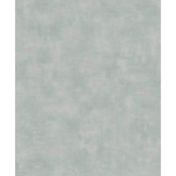 Papier peint uni effet toile lin vert sauge