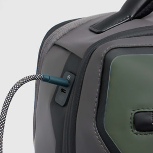 Piquadro Zaino da viaggio resistente all'acqua porta pc