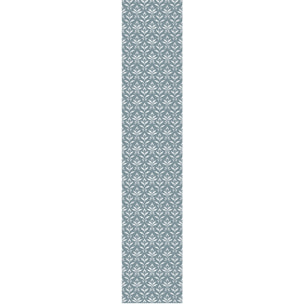 Papier peint intissé pré-encollé - SCANDINAVE BAROQUE FLORAL BLEU GRIS - 1 rouleau