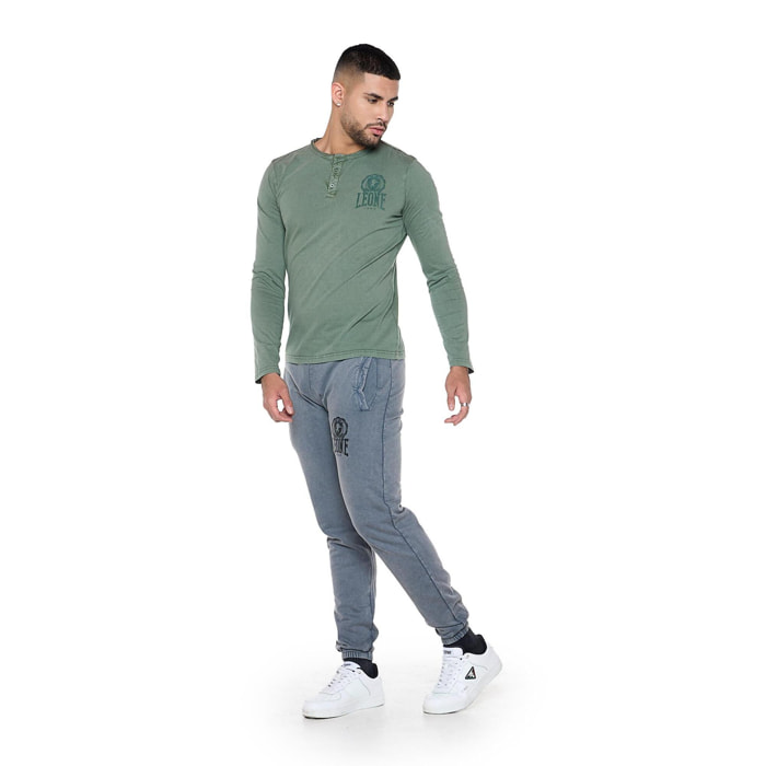 T-shirt da uomo a maniche lunghe serafino 'Treatments'