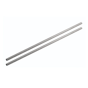 Lot de 8 pailles en inox avec 2 goupillons de nettoyage 24 cm Fackelmann Bar Concept