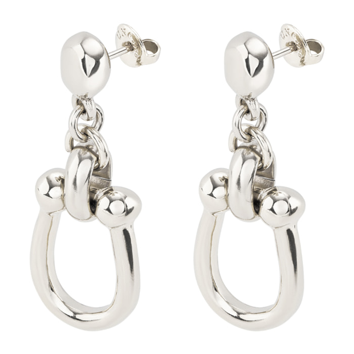 Pendiente Serotonin PLATEADO U