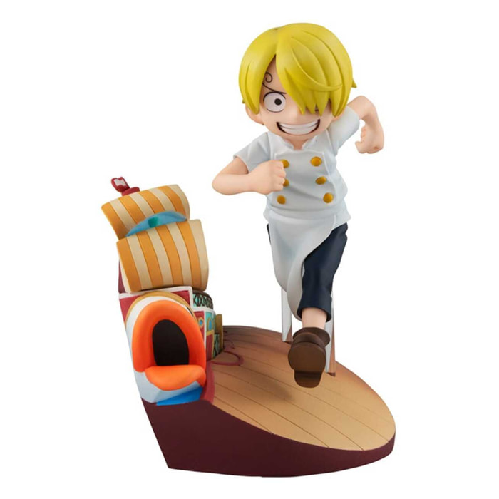 One Piece Serie G.e.m. Statua in PVC Sanji Run! Run! Run! 11 Cm Megahouse