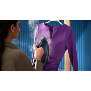 Fer à repasser PHILIPS DST8050/20 fer à vapeur bleu et doré