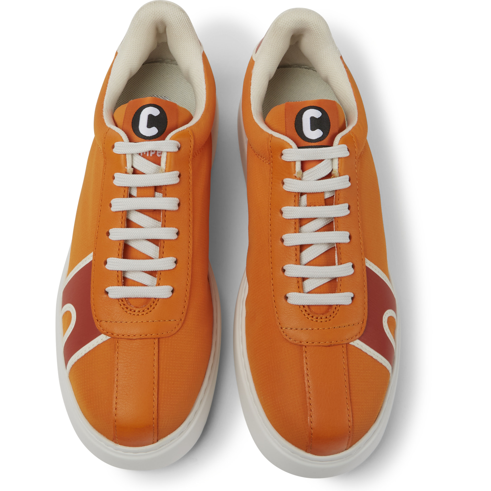 Zapatillas - CAMPER Runner K21 - Naranja - Tejido técnico