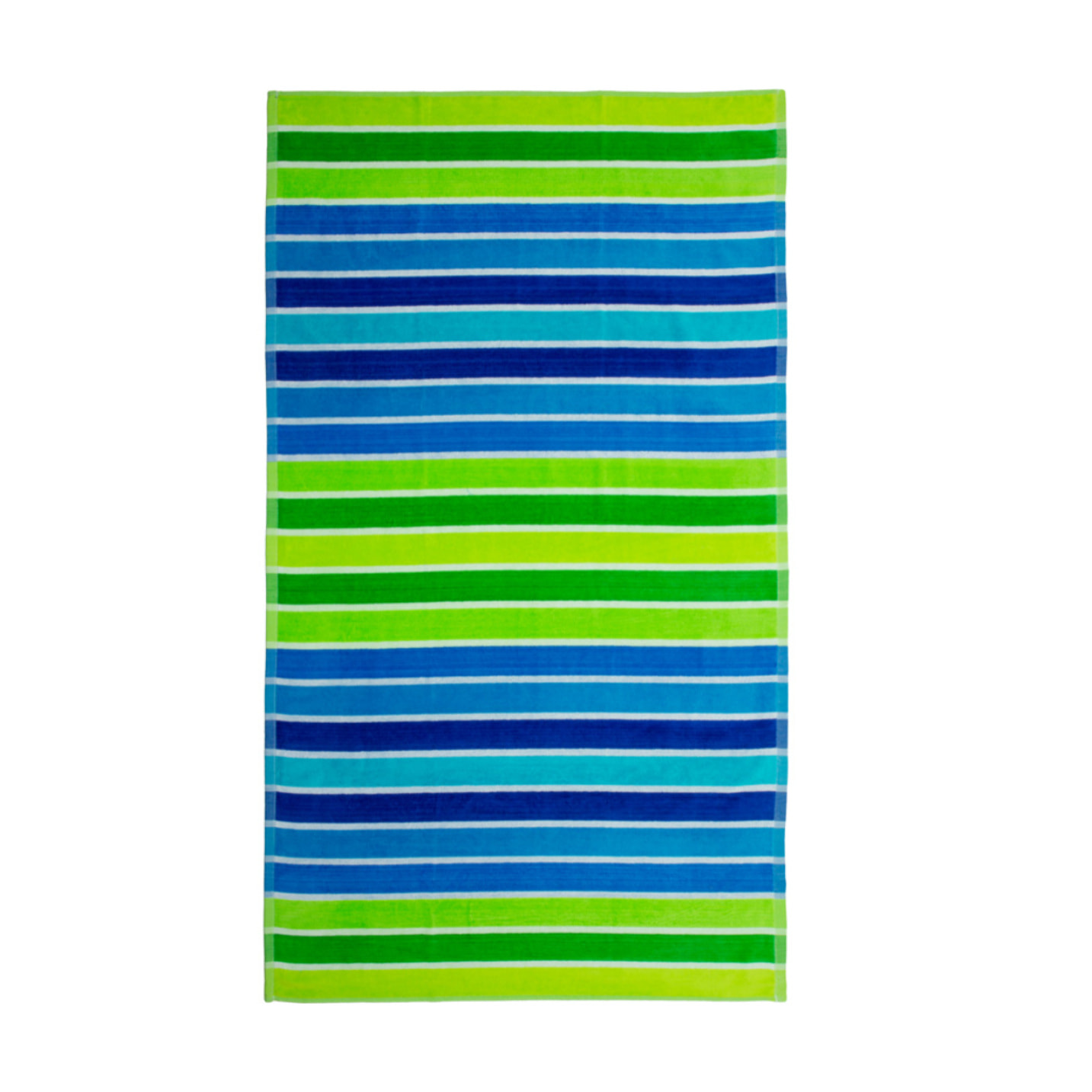 Telo Mare Spugna Jacquard Spiaggia Disegno Rayas