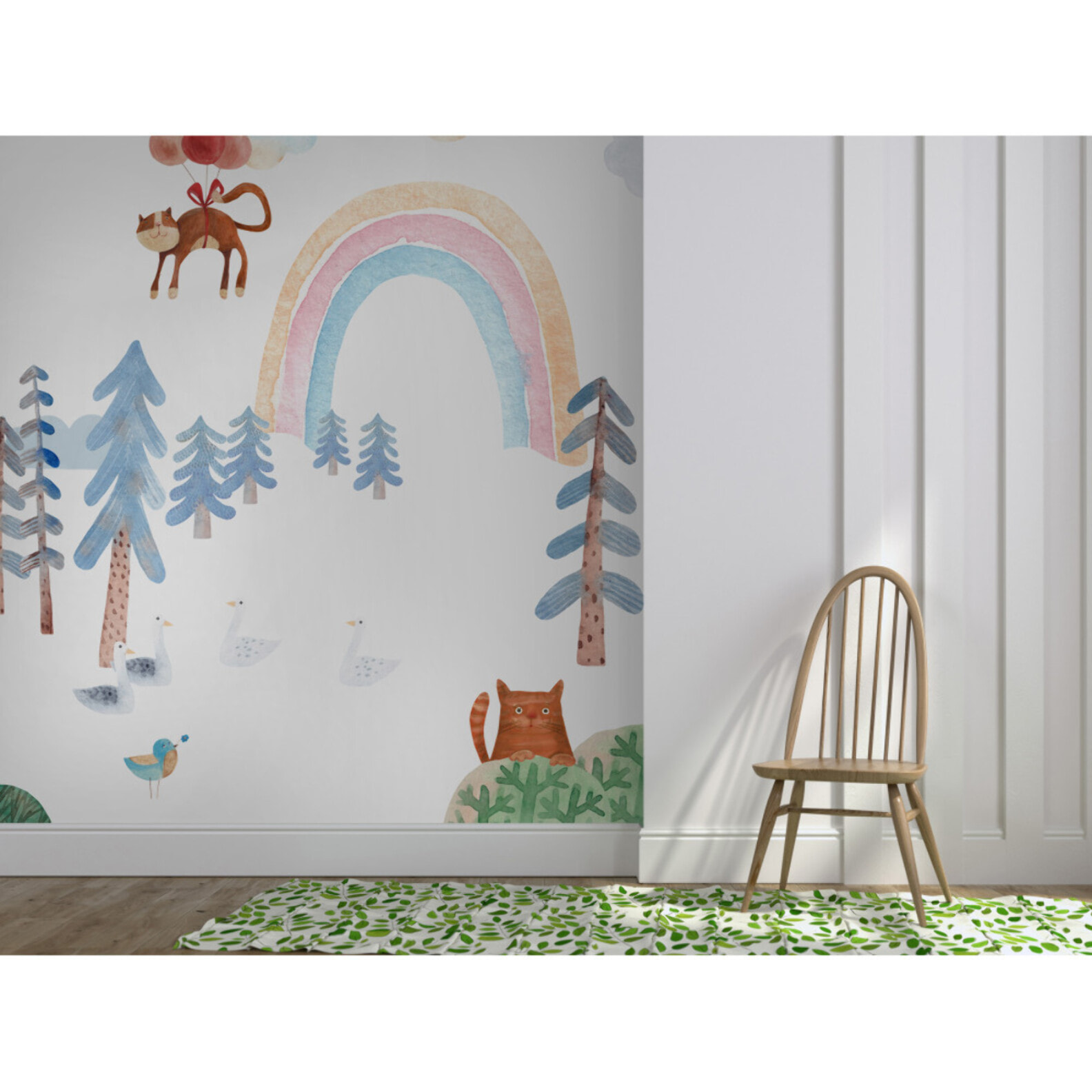 Papier peint panoramique ...Et Chats