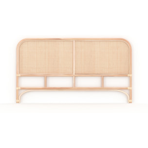 Tête de lit en rotin et cannage 160 cm - Grace