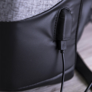 Mochila Antirrobo Conexión USB. Bolsillo Acolchado para Portátil y Tablet. Parte Trasera y Cintas Acolchadas