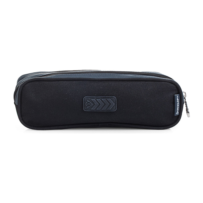 Estuche Escolar Dunlop Multi Gris