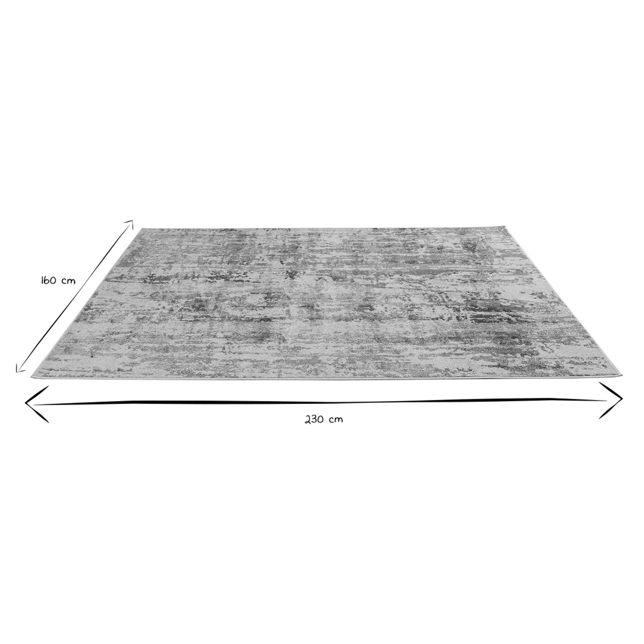 Tapis rectangulaire multicolore 160 x 230 cm DOJA