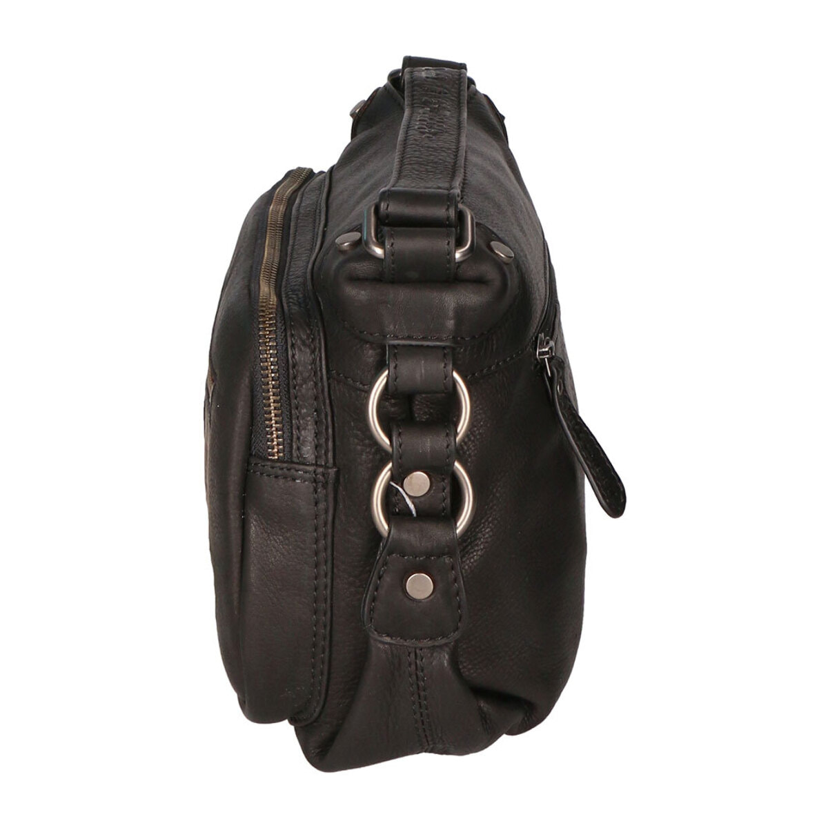 Borsa a tracolla  da uomo In Vera pelle Made in Italy 26x19x10 cm