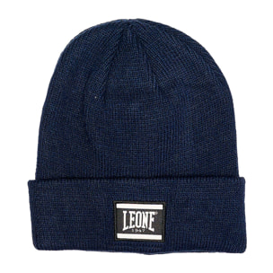 Cappello da bambino in tricot etichetta logo Leone 1947 Apparel