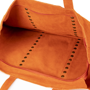 Alonte borsa a spalla donna. Vera Pelle Scamosciata.