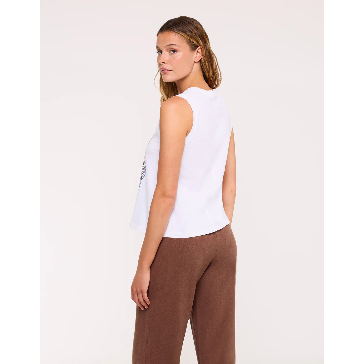 Camiseta Tirantes Blanco - Figureli