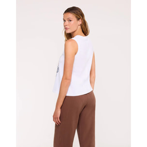 Camiseta Tirantes Blanco - Figureli