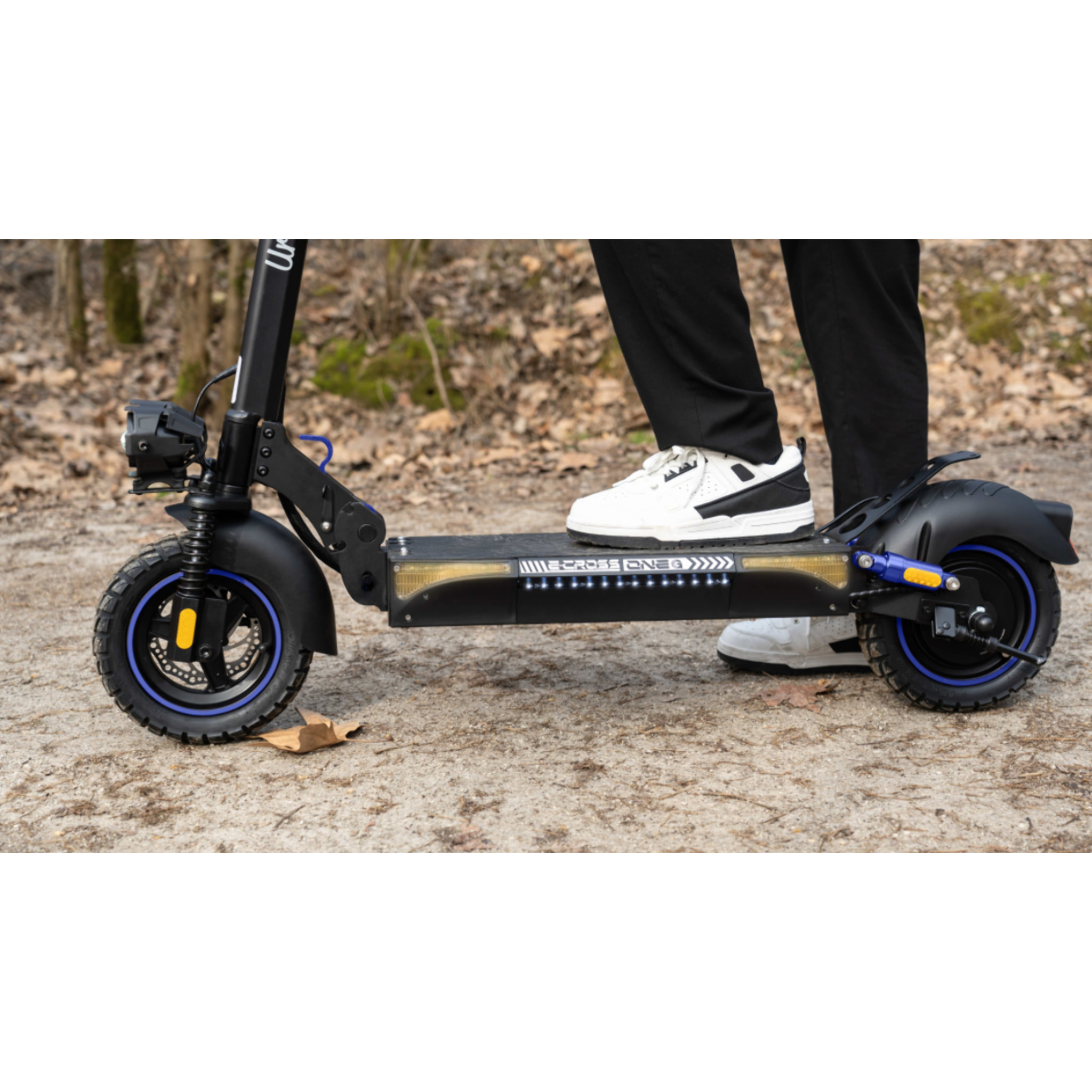 Trottinette Électrique UrbanGlide eCross ONE Bleu – 48V 10,4Ah – Autonomie 50km – Tout-Terrain