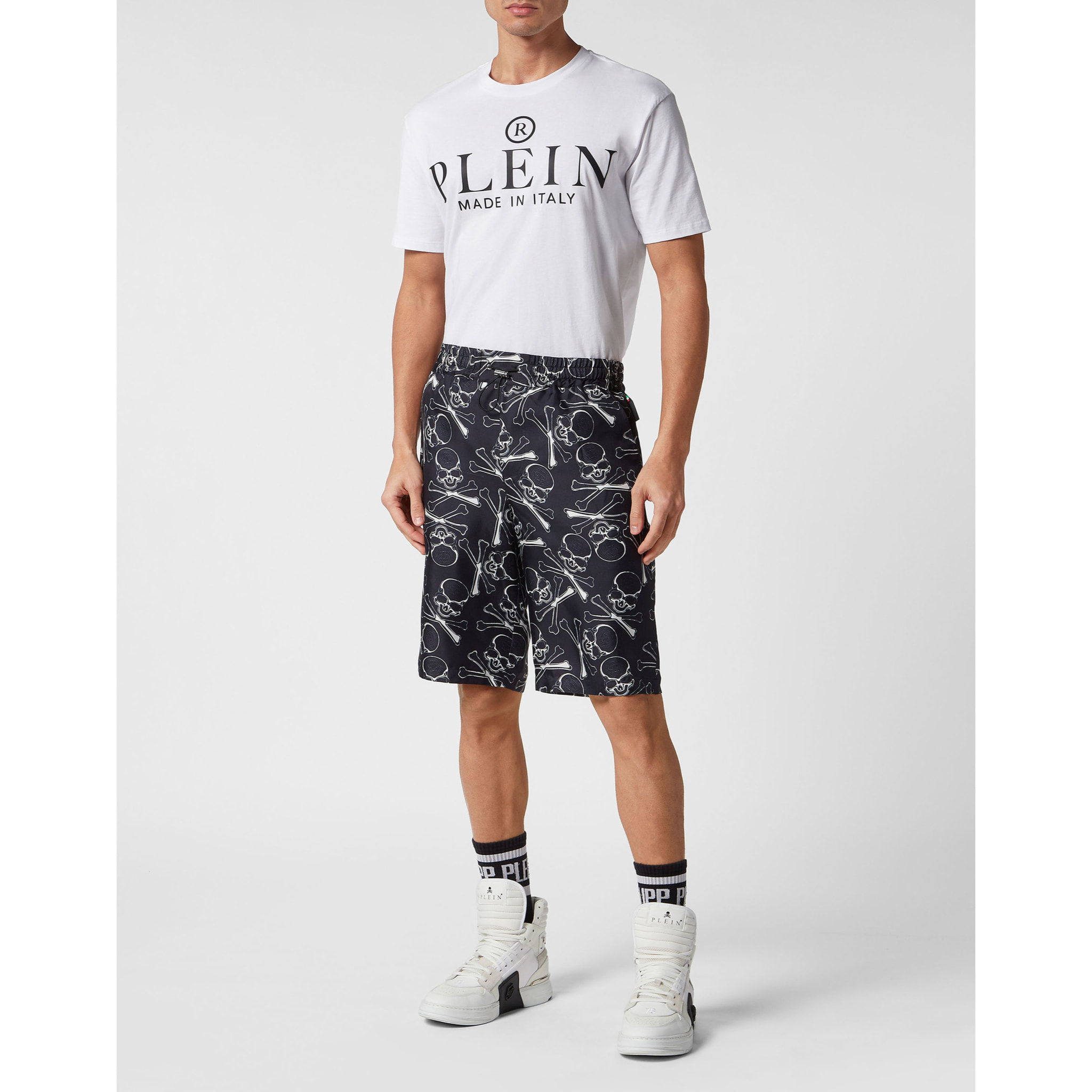 PHILIPP PLEIN Shorts SKULL BONES