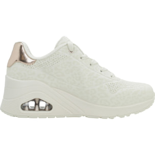Sneakers De  Mujer 177521s Uno Wedge Safari Beis