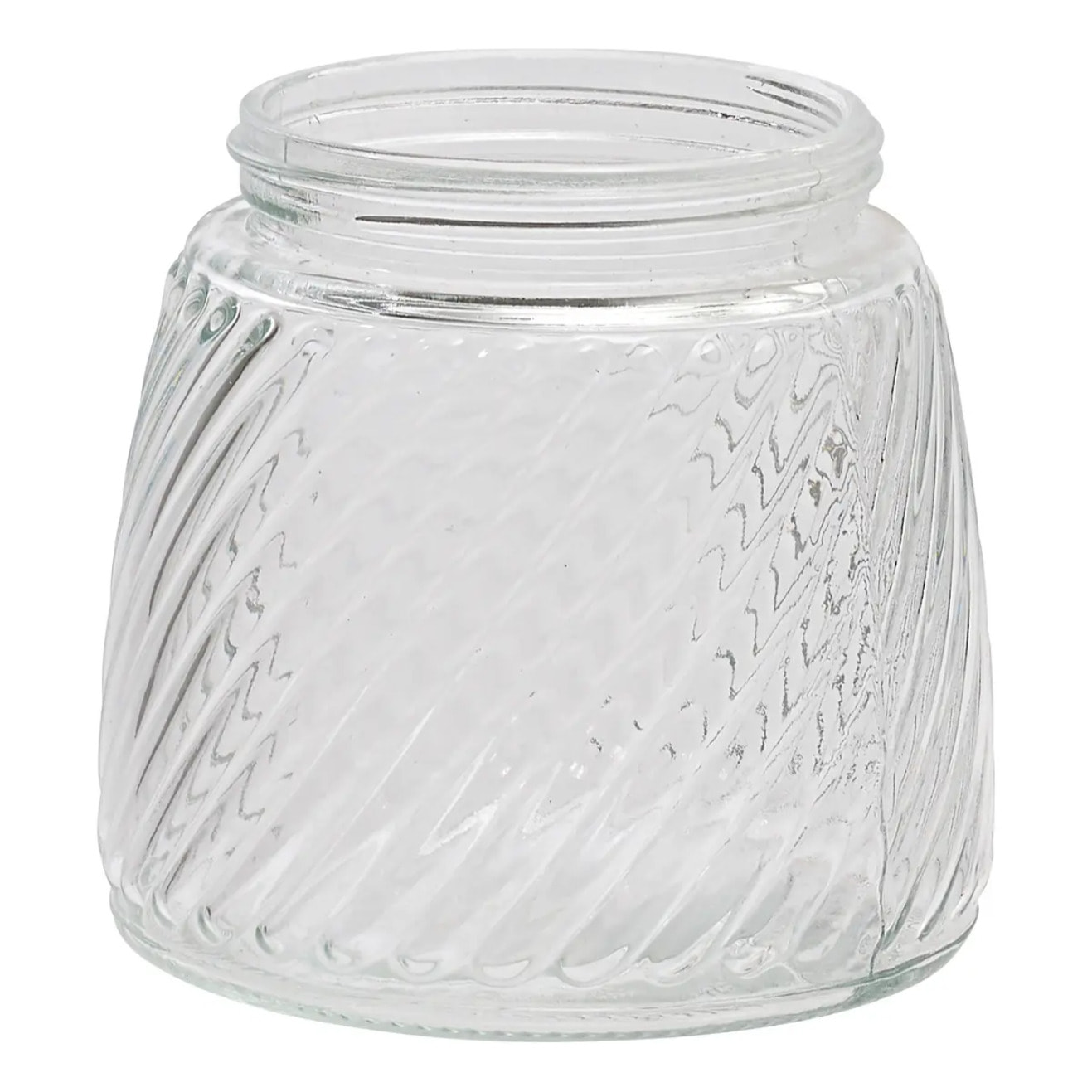 Bocal Striva rond 0,9L transparent