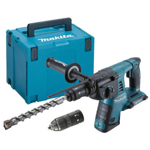 Taladro SDS-Plus 36 V => 2 x 18 V Li-Ion 26 mm MAKITA - Sin batería ni cargador - DHR264ZJ
