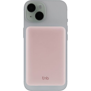 Batterie externe TNB 5000 mAh MagSafe rose