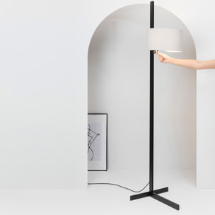 STAND UP Lampadaire noir et grise