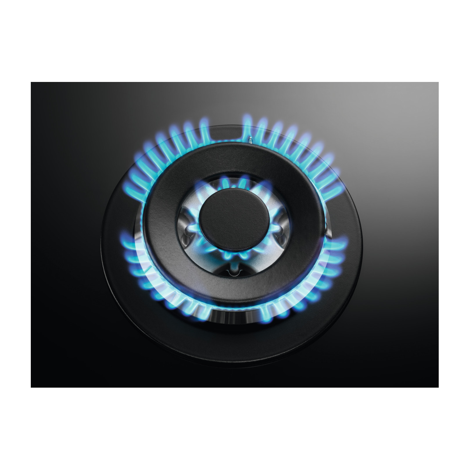 AEG Placa de gas Serie 6000 Gas on Glass de 75 cm HKB75820NB