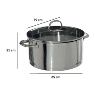 Faitout en Inox 24 cm Resilience