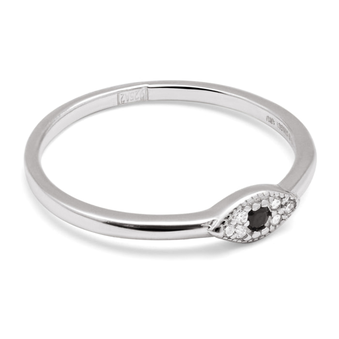 Anillo Ojo de Horus Plata