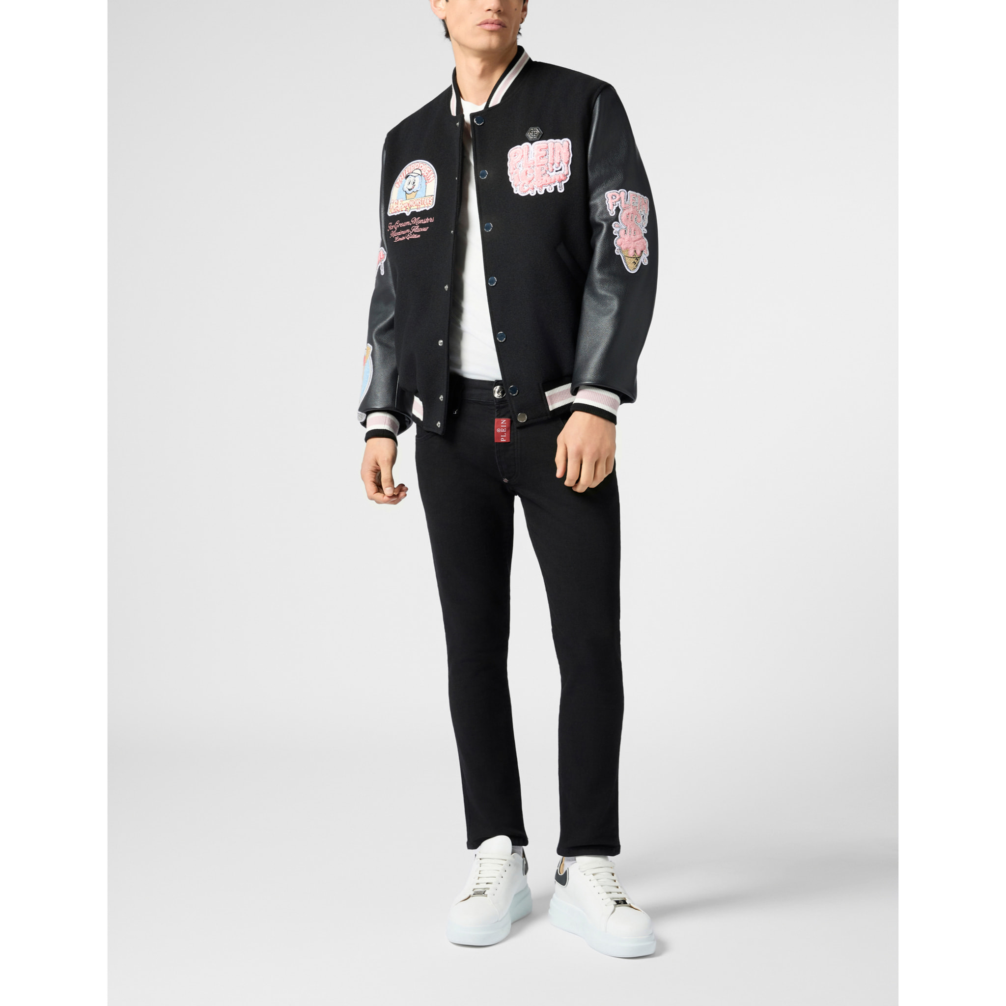 PHILIPP PLEIN College Bomber Ice Cream Monsters