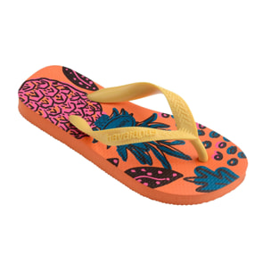 Infradito Havaianas Havaianas Kids Top Fashion Coral Spark Rosso