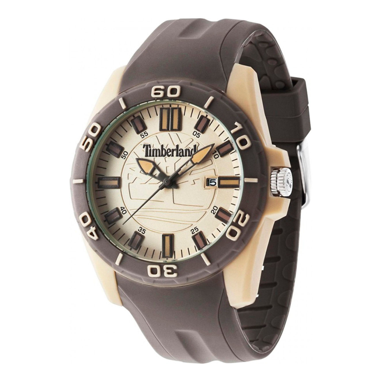 Reloj Timberland 14442JPBEGY-07P Hombre Analogico Cuarzo con Correa de Silicona