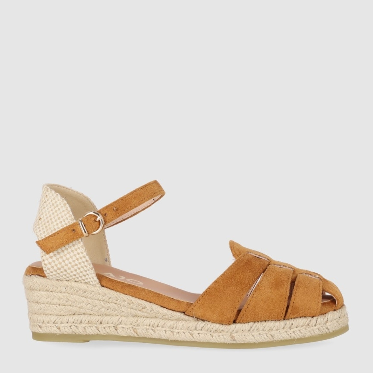 Sandalias de Tejido - Cuero - Tacón: 5 cm