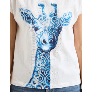 Camiseta Manga Corta Blanca - Lifari