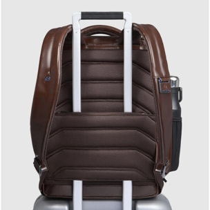 Piquadro Zaino da viaggio fast-check porta pc e iPad®Pro con protezioni antiurto e RFID, personalizzabile