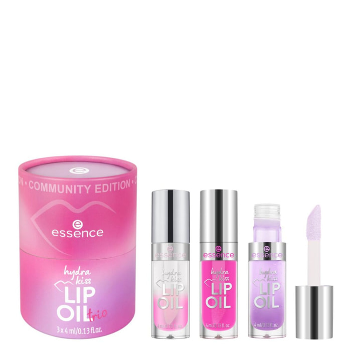 Hydra Kiss Lip Oil Trio - Coffret Huiles pour les Lèvres 3x4ml