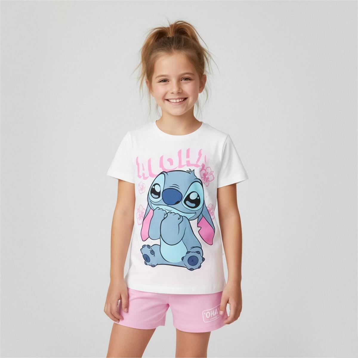 Conjunto 2 piezas Stitch - Color Blanco