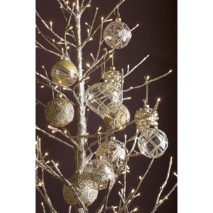 Sfera con decoro - Pezzi 12 - ORO - Bianchi Dino SpA