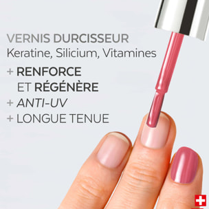 Color Strong - Vernis Durcisseur Kératine, Vitamine & Silicium Gloss Éclat