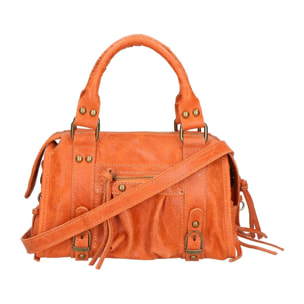 Borsa a spalla da donna - Modello Erisia - Vera pelle - 25.0 x 15.0 x 10.0 cm