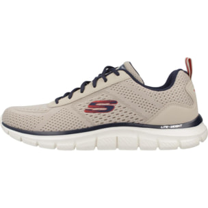 Sneakers De  Hombre 232758s Track Beis