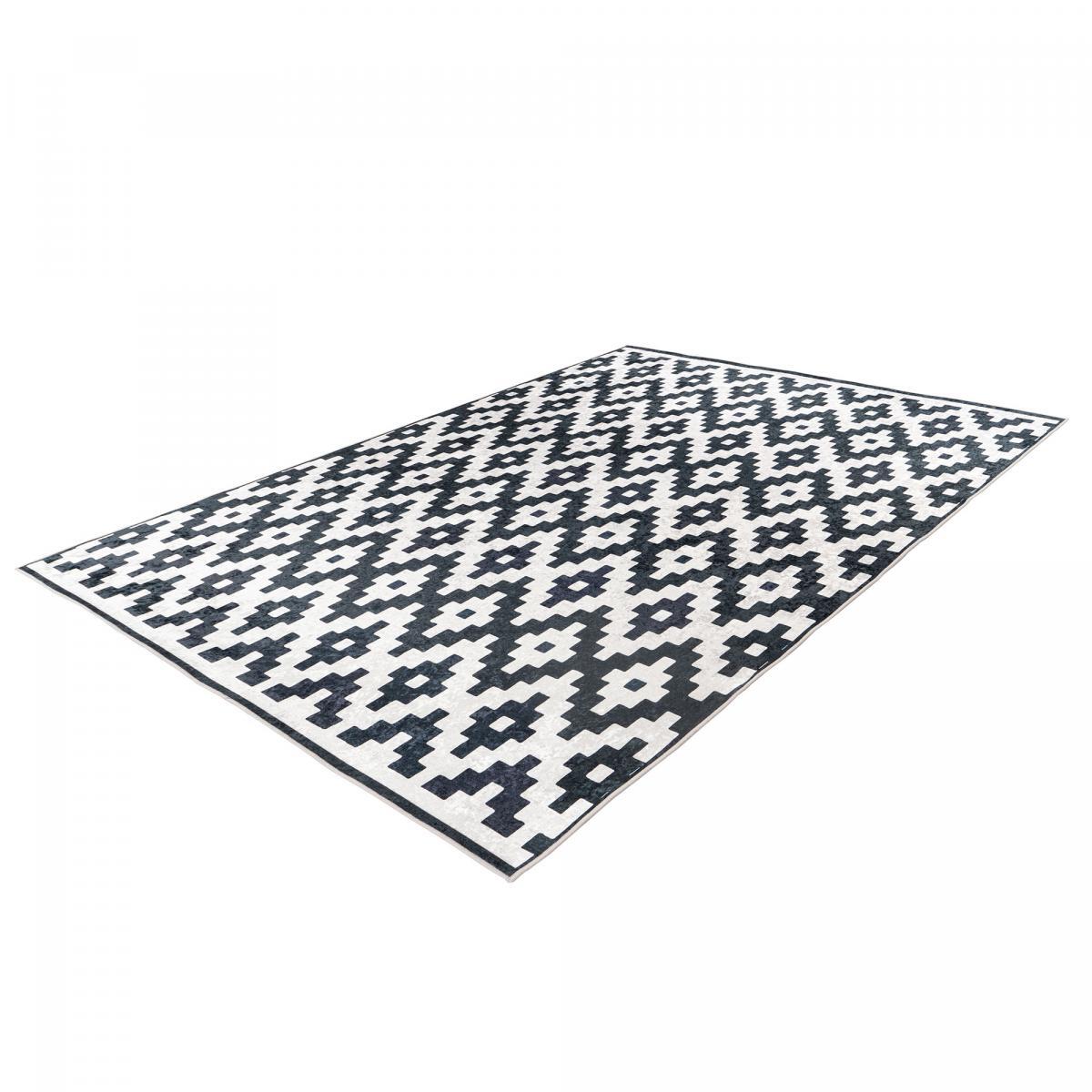 Tapis salon et chambre tissé motif scandinave SEGE
