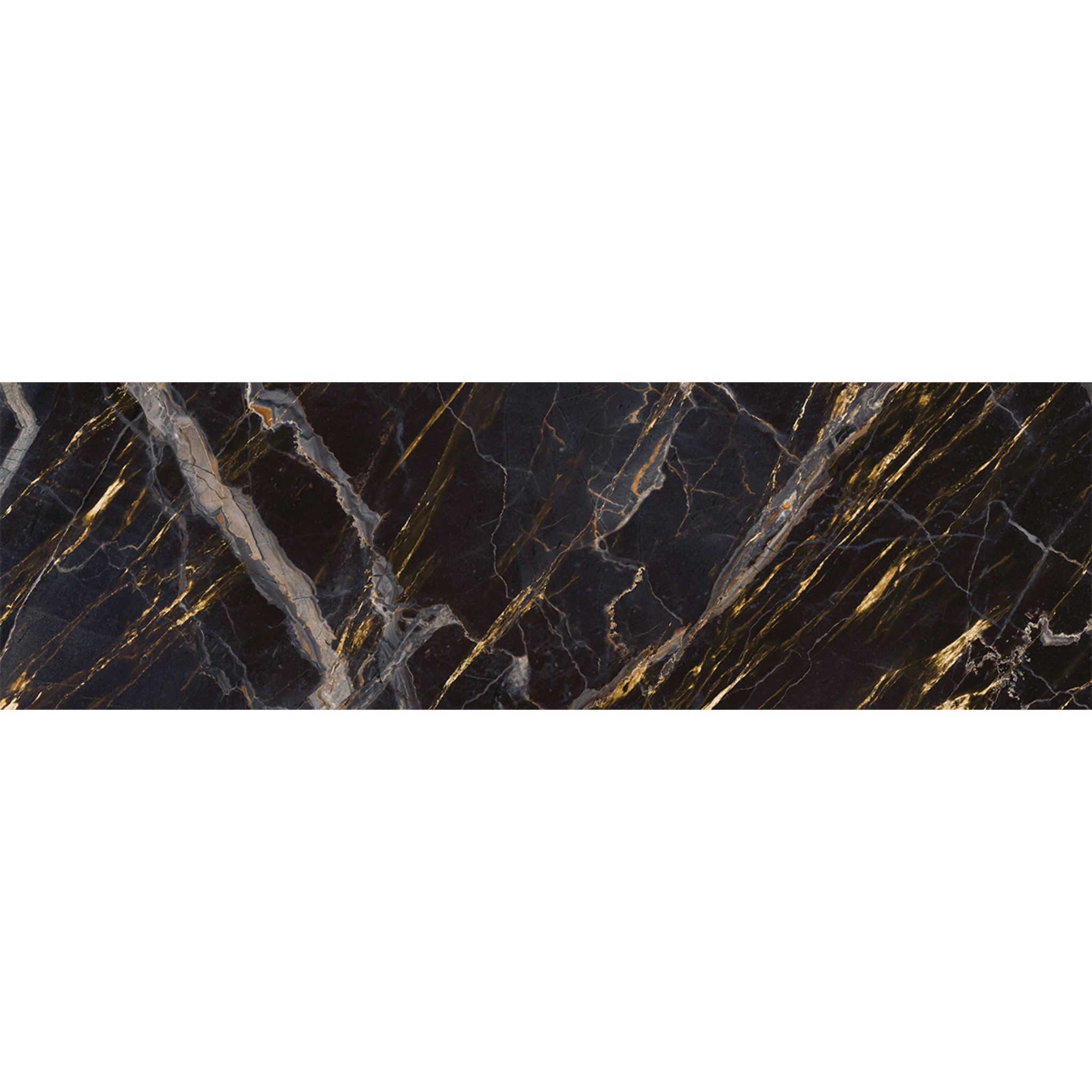 Crédence adhésive - MARBRE NOIR TIGRÉ - 60x200cm