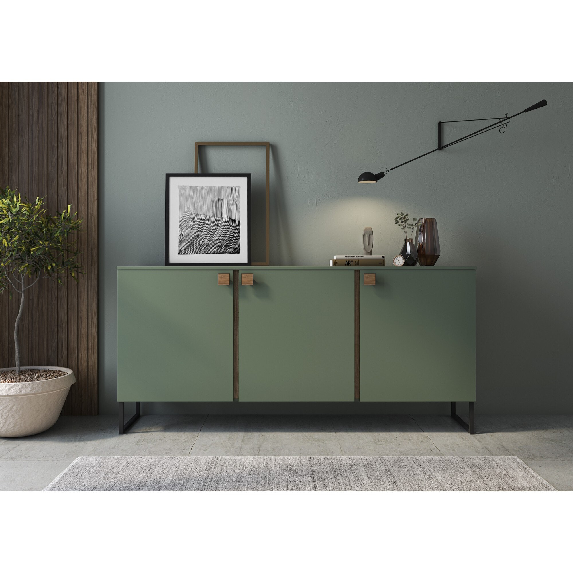 Tomasucci Buffet THESSA GREEN SMOKE