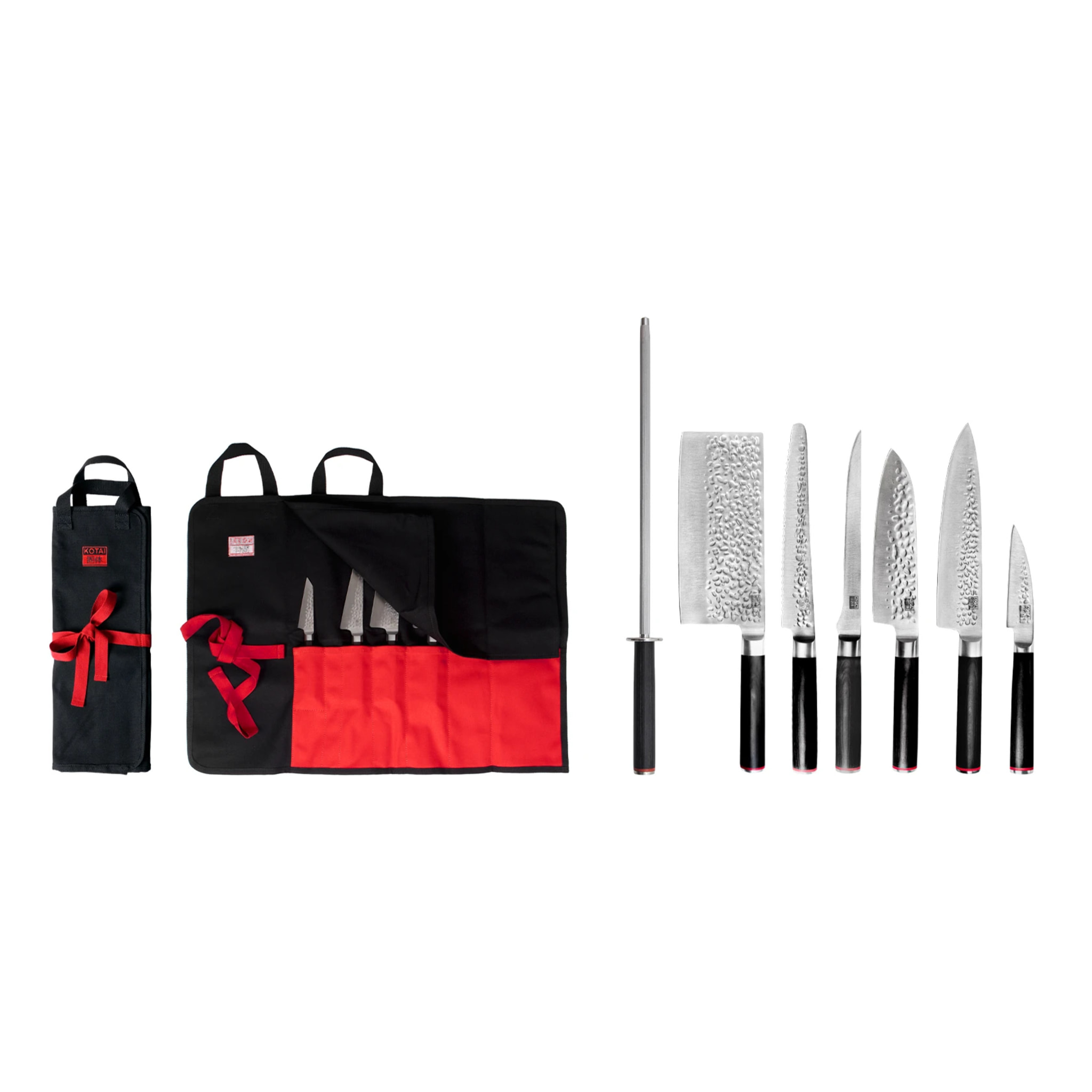 Set nomade de couteaux (8 pièces) - Collection Pakka