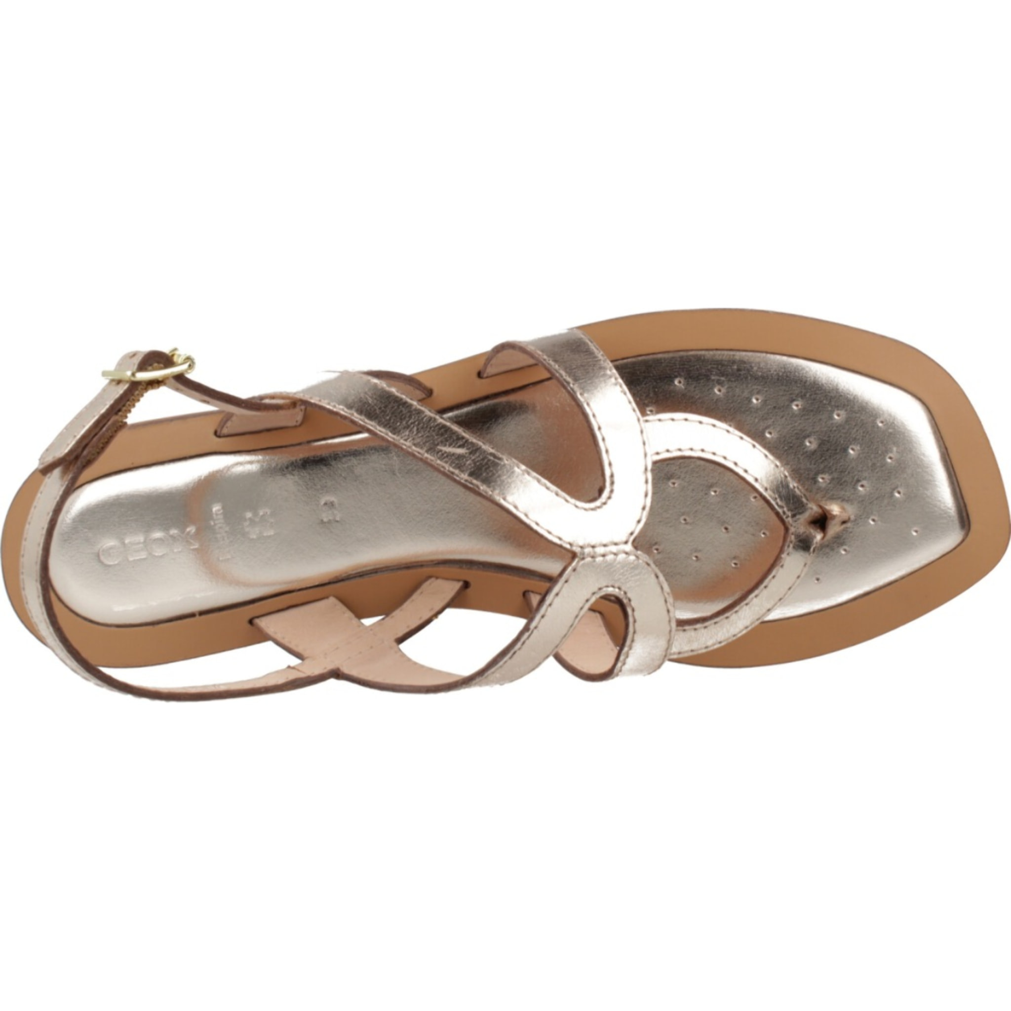 Sandalias Mujer de la marca GEOX  modelo D SOZY QC ORO