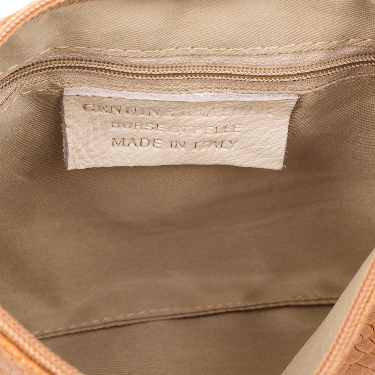 Deanna Bolso de mano Mujer.Piel auténtica Gamuza Grabado Serpiente