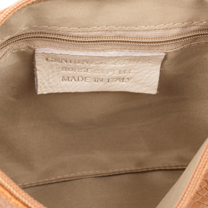 Deanna Bolso de mano Mujer.Piel auténtica Gamuza Grabado Serpiente