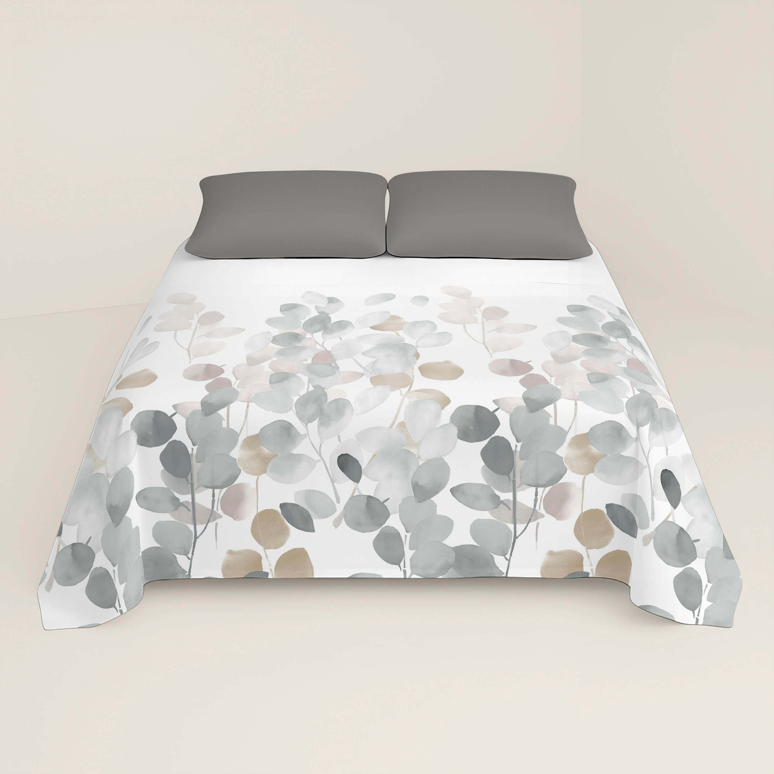 Juego de Sábanas Estampadas - 100% Algodón - Incluye 1 o 2 Fundas de Almohada + 1 Sábana Bajera - Judy